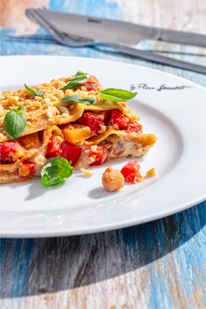 Cizrnové lasagne